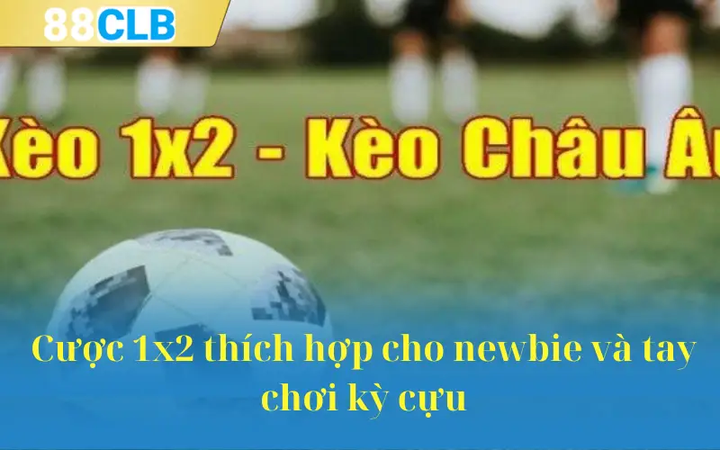 Cược 1x2 thích hợp cho newbie và tay chơi kỳ cựu