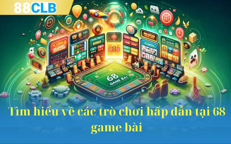 Tìm hiểu về các trò chơi hấp dẫn tại 68 game bài